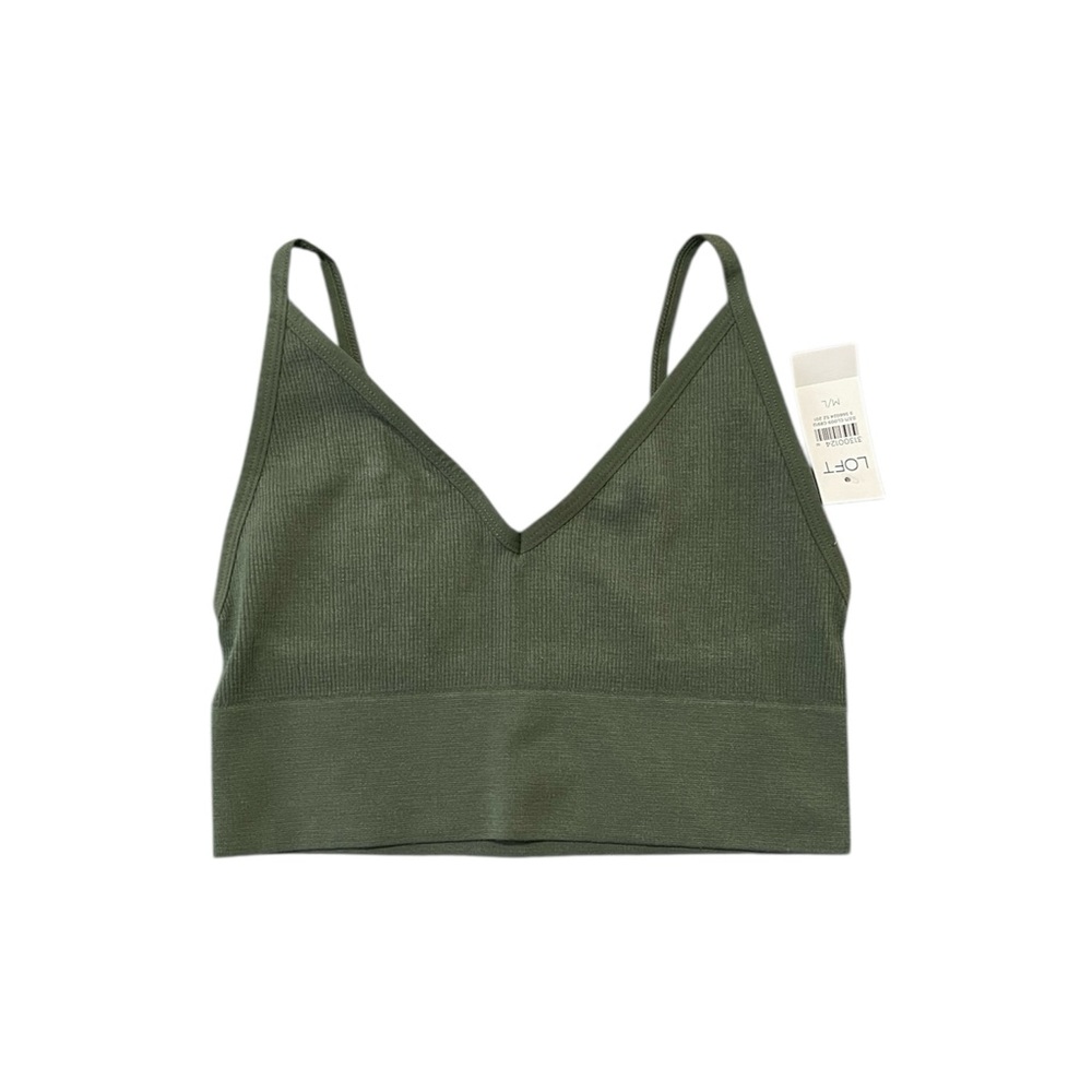 LOFT Deep Green Bralette